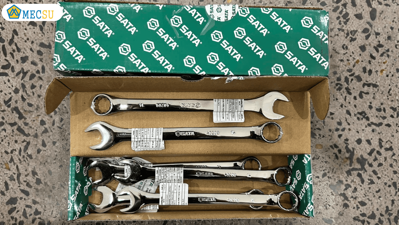 Cờ lê vòng miệng SATA size 14mm